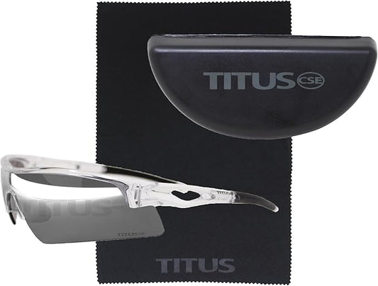 TITUS G20 All Sport Safety Glasses Shooting Eyewear Motorcycle Protection ANSI Z87+ Compliant