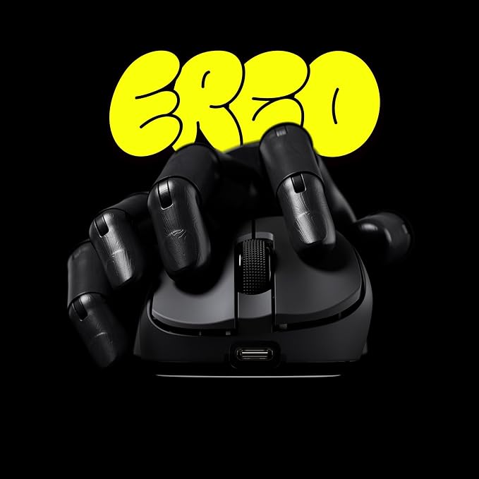 Pulsar Gaming Gears Xlite Crazylight Wireless Gaming Mouse, Ultra Lightweight 1.45 oz (41g), Optical Switch, 32000 DPI, 750 IPS, XS-1 Sensor, 8k Compatible (Jet Black)