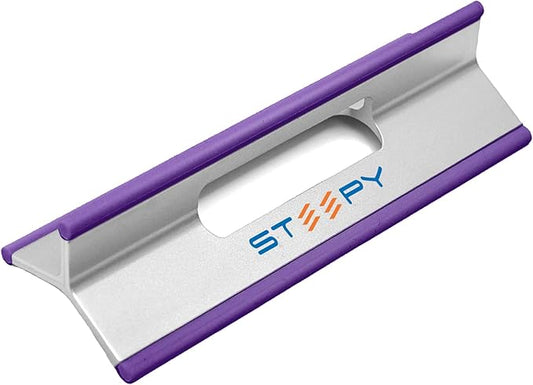 Steepy Laptop Stand for Desk – Adjustable Height, Foldable & Portable Laptop Holder – Ergonomic Computer Stand for Cooling & Comfort – Slip-Proof, Sturdy Design – Universal Fit for 13-17 Inch Devices