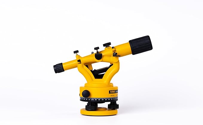 NSLP500C Leveling Device with Tripod, Carrying Case & Grade Rod, ±0.3mm/m Accuracy, Digital Display, Durable Construction