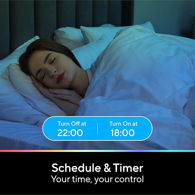 Smart Light Bulbs, 1100 Lumen, 90+CRI WiFi Mesh & Bluetooth Color Changing A19 Light Bulb, 16 Million DIY Colors RGB Light Bulbs, Compatible with Alexa, Google Assistant Home App, 2 Pack