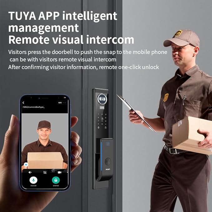 M-05 face Recognition Automatic Fingerprint Lock Household Electronic Door Lock Password Smart Lock