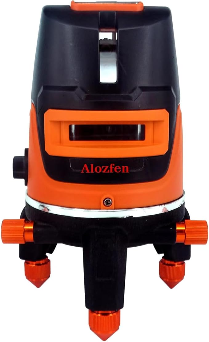 Rotary Laser Level, 360 Cross Line Laser level Self Leveling with 1 mm Horizontal Vertical Beam with 8000mAh Type-C Battery for outdoor Construction Project with Hard Carry Case (Rotary Laser)