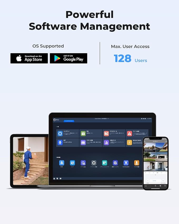 H.VIEW 32CH 4K PoE NVR Security Camera System 8TB, Smart Detection, Smart Human Detection, 20x8MP Outdoor Commercial PoE IP Cameras, AI Detection Trigger Color Night Vision, Surveillance for Business