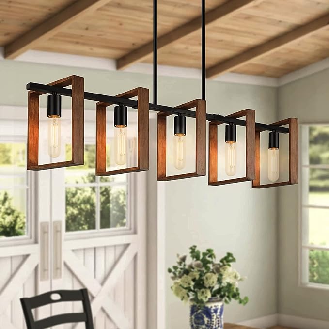 Edison Bulbs, E26 Led Bulb 6W Dimmable, 5 Inch 2700K Soft White T10 Light Bulbs Equal 80 Watt, UL-Cert Vintage Antique Tubular Bulbs 800LM for Bathroom Vanity Light Wall Sconces - 9Pack