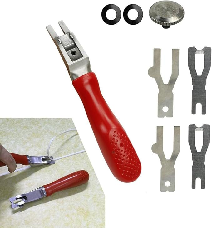 Beyondlife 1600W Hot Air Plastic Welder Heat Gun PVC Vinyl Flooring Welding Tool Hot Gas Pistol Kit, with Various Welding Accessories