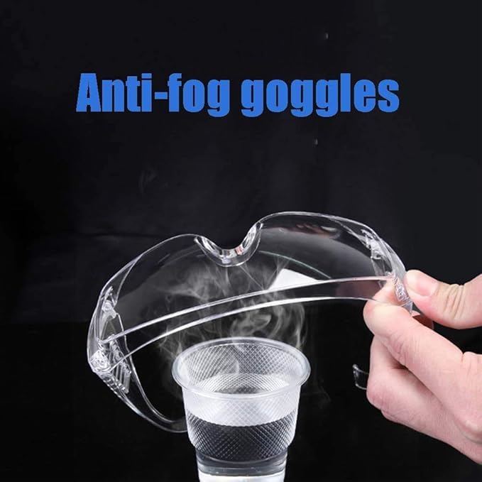 X Power Square and Oval Anti-Fog Safety Goggles Double Sides Anti-Fog (Made in Taiwan)