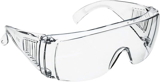 EISCO Vented Safety Glasses - Anti-Fog, Impact Resistant - UV Protection - Sideshield - Fits Over Eyeglasses - Ideal for Labs