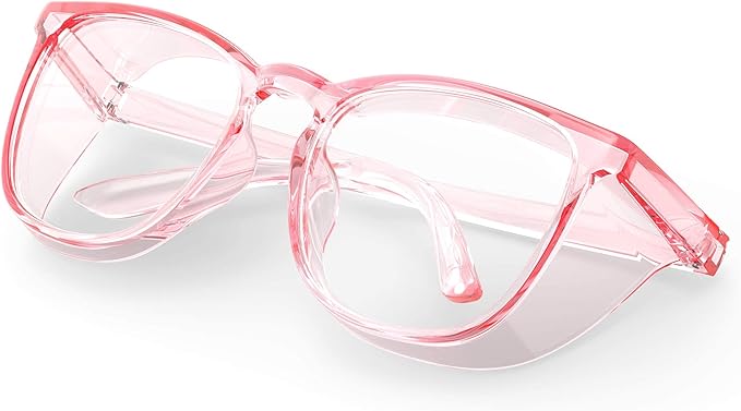 MORK&SUKY Safety Glasses, Stylish Goggles With No Fog Lense, Alternatives To Regular Protective Eyewear For Lab and Nursing.