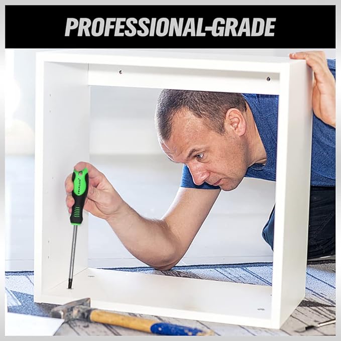 SWANLAKE Magnetic Torx Screwdriver Set - 13 Pieces - T5 to T40 Star Screwdrivers