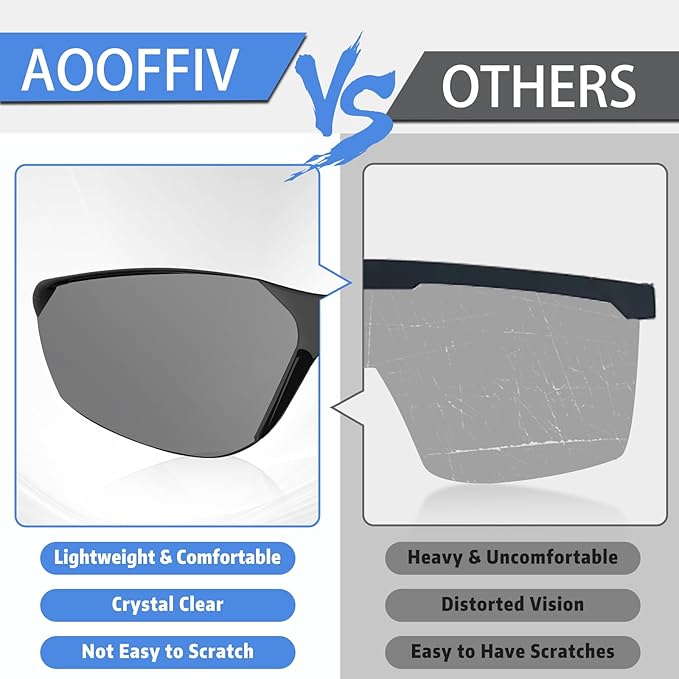 24 Pack Bulk Safety Glasses Clear Lens ANSI Z87.1 Safety Glasses for Women Men Eye Protection Glasses with Scratch and Impact Resistant for Construction and Laboratory