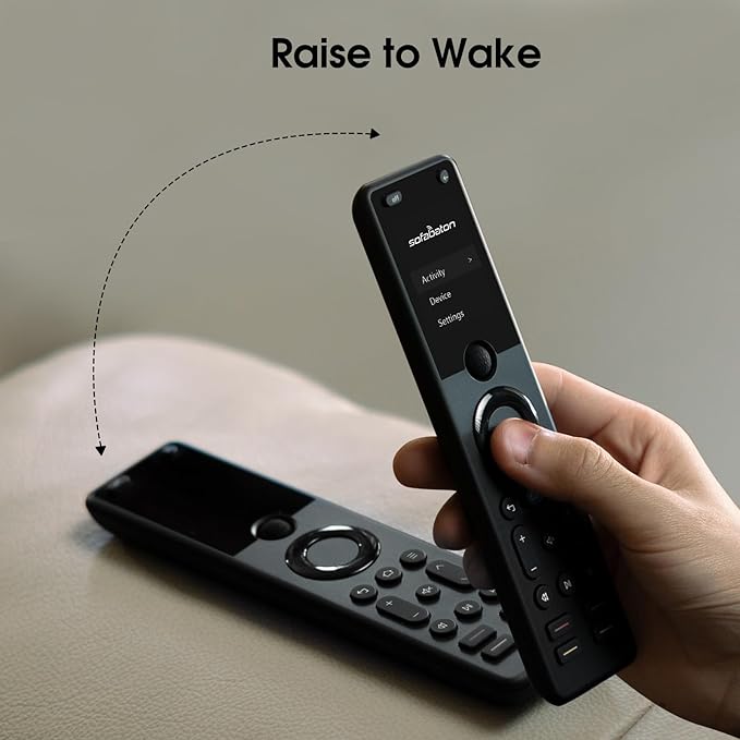SofaBaton X1S Universal Remote with Hub and App, All in One Smart Universal Remote Control with Customize Activities, Control Up to 60 IR/Bluetooth/WiFi Devices
