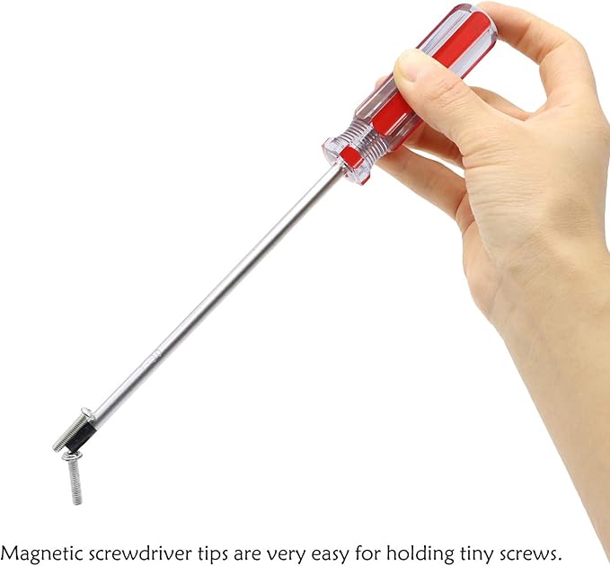 AKTOO T15 T20 T25 T27 T30 Torx Screwdriver Set, 6inch Magnetic Torx Driver Star Bit Screwdrivers for Computer Repairing, Automobile Tools and Home Appliances,5-Piece