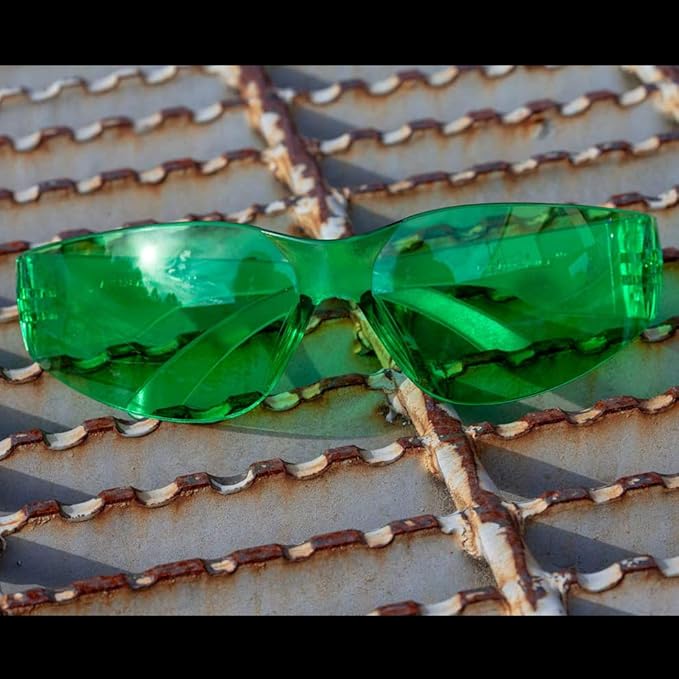 BISON LIFE Keystone Color Lens Safety Glasses | Anti Scratch | Impact Resistance | ANSI Z87.1 Standard | UV 400 Protection