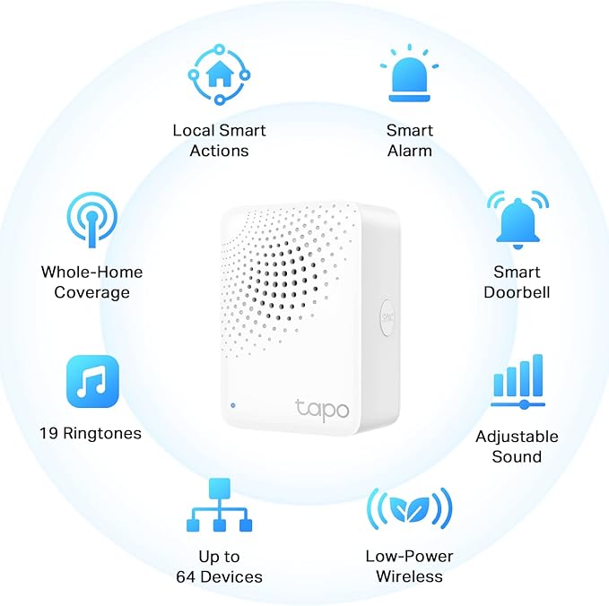 TP-Link Smart IoT Hub with Chime Tapo H100