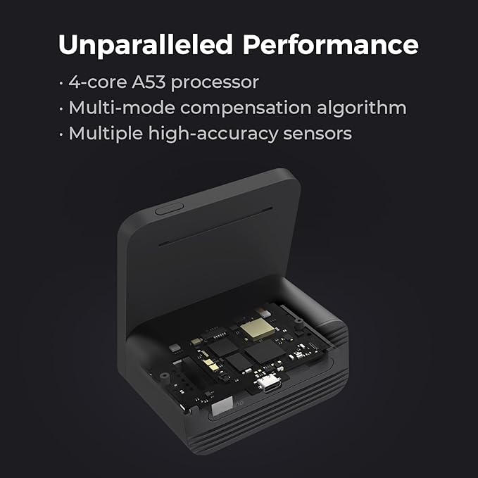 Qingping Air Quality Monitor Gen 2, Air Quality Monitor Indoor Detects PM2.5, CO2, PM10, Noise, Temperature and Humidity, New Upgraded Alarm Clock Function, Air Quality Tester for Bedroom, Smart Home