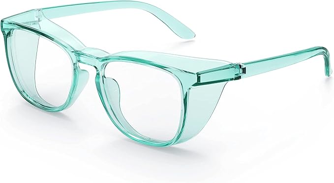 MORK&SUKY Safety Glasses, Stylish Goggles With No Fog Lense, Alternatives To Regular Protective Eyewear For Lab and Nursing.