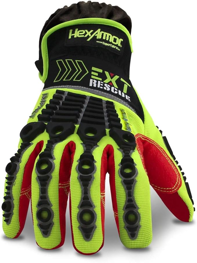 HexArmor | FireFighter Extrication-Rescue Impact Safety Gloves | EXT Rescue Series