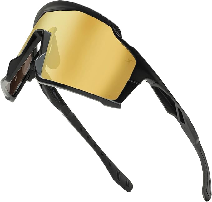 X Power ANSI Z87+ Safety Shield Sunglasses Impact Resistant Polycarbonate Lens & Frame (Made In Taiwan)