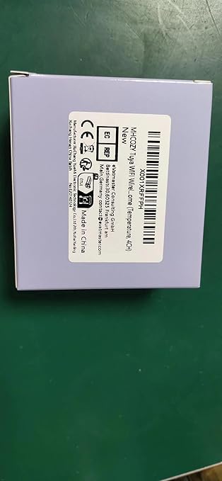 WiFi Wireless Smart Temperature and Humidity Relay Switch,Dry Contact App Remote,Compatible with Alexa Google Home