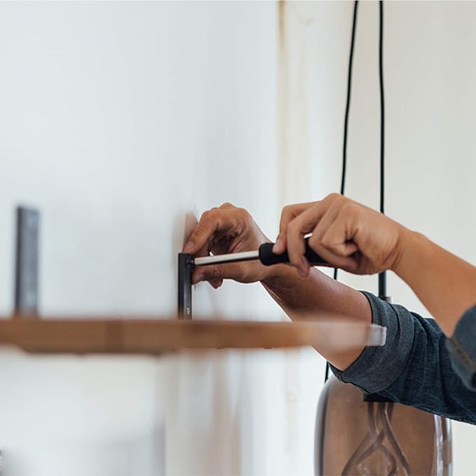 COMOWARE 40 Pcs Home Tool Kit - Basic Household Hand Tool Set, Truck Tool Kit Wrench Combination Tool Set for Home with Plastic Toolbox Storage Case, Rv tool set