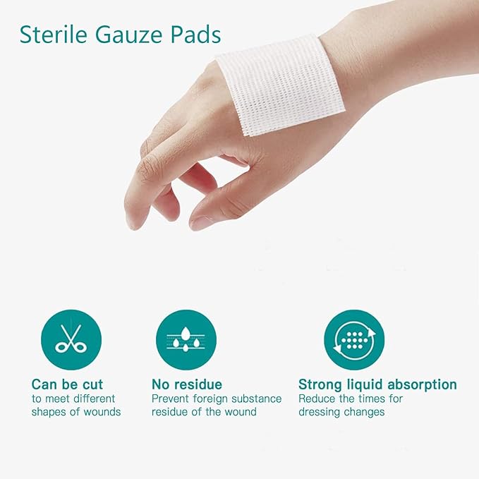 First Aid Kit Refill - Extra Replacement Supplies for First Aid Kits, Loose Packed Restock Supply Pack -77 Piece