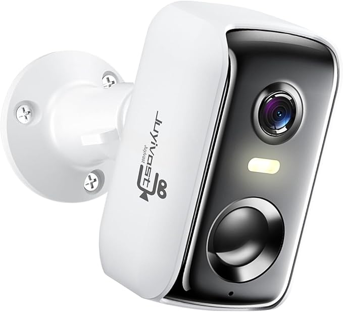 Security Cameras Wireless Outdoor,2K WiFi Cameras for Home Security,Battery Powered AI Motion Detection Cameras,Color Vision Night,2-Way Audio,Ip65,Cloud/SD Storage