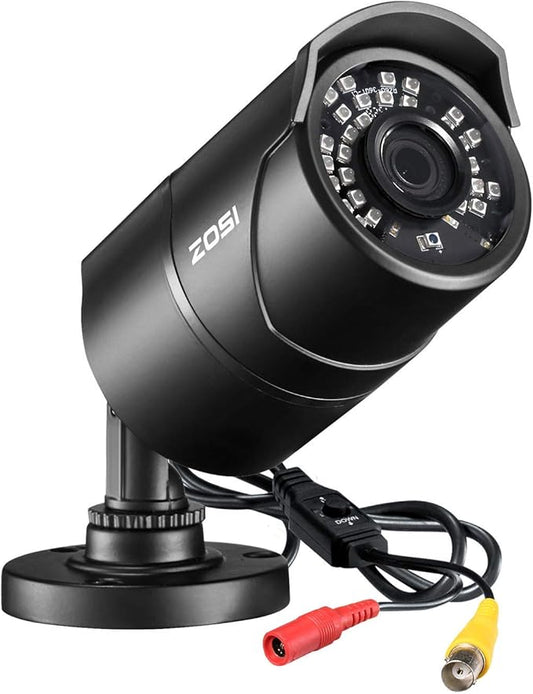 ZOSI 2.0MP HD 1080P 1920TVL Hybrid 4 in 1 TVI/CVI/AHD/CVBS Indoor Outdoor Home Security Cameras Weatherproof,120ft Night Vision,Aluminum Metal Housing,For 960H,720P,1080P,5MP,4K analog CCTV DVR
