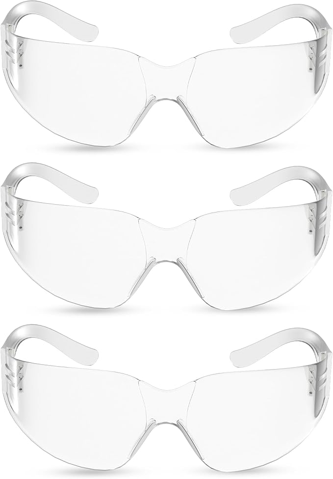 Work Safety Glasses For Men | Ansi Z87 Certified Safety Goggles For Shooting Range | Anti-Scratch Outdoor Glass