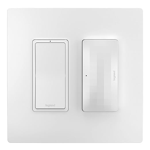 Legrand Radiant WNRL10WH Smart Switch with Netatmo, Compatible with Alexa, Google Assistant & Apple HomeKit, White (1 Count)