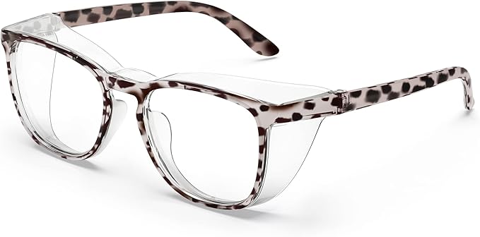 Stylish Safety Glasses, Clear Anti-Fog Anti-Scratch Protective Glasses For Men And Women