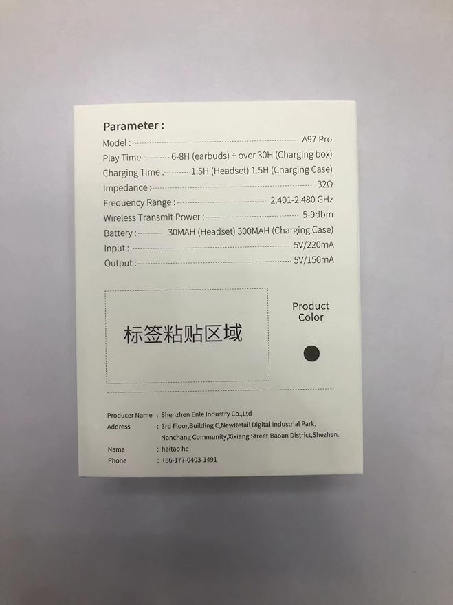 Wireless Earbud, Bluetooth 5.3 Headphones Deep Bass with 4 HD Mics, Wireless Headphones in Ear 40H Playtime, Bluetooth Earphones with Light Weight, IP7 Waterproof Ear Buds for Android IOS, Snow White