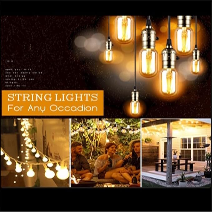 LED Tubular Bulb 4W Daylight White 5000K E26 Clear Edison Bulb,40W Equivalent 400 Lumens, Antique Edison Style LED Filament Light Bulbs,Daylight White 5000K Non Dimmable Pack of 6