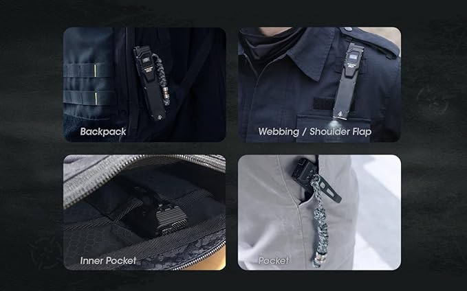 EdisonBright Nitecore EDC27 3000 Lumen USB Rechargeable Slim Body LED Flashlight Brand Charging Adapter