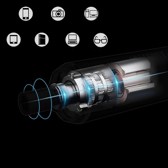 Precision Electric Screwdriver Kit, JAKEMY 61 In 1 Manual & Automatic Torque Power Screwdriver Set Rechargeable Cordless with LED Light for Laptop/Phone/Glasse/Watch