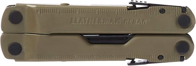 LEATHERMAN, Rebar Multitool with Premium Replaceable Wire Cutters and Saw, Coyote Tan