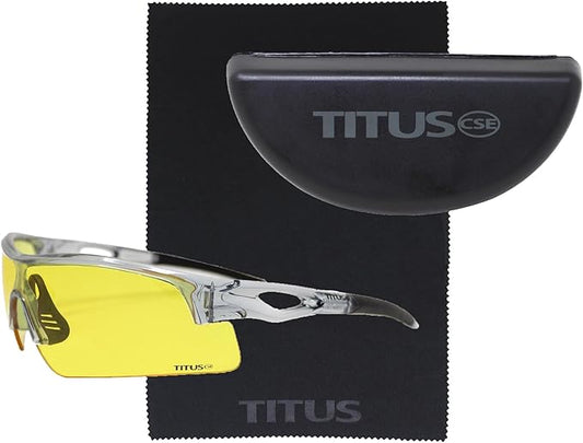 TITUS G20 All Sport Safety Glasses Shooting Eyewear Motorcycle Protection ANSI Z87+ Compliant