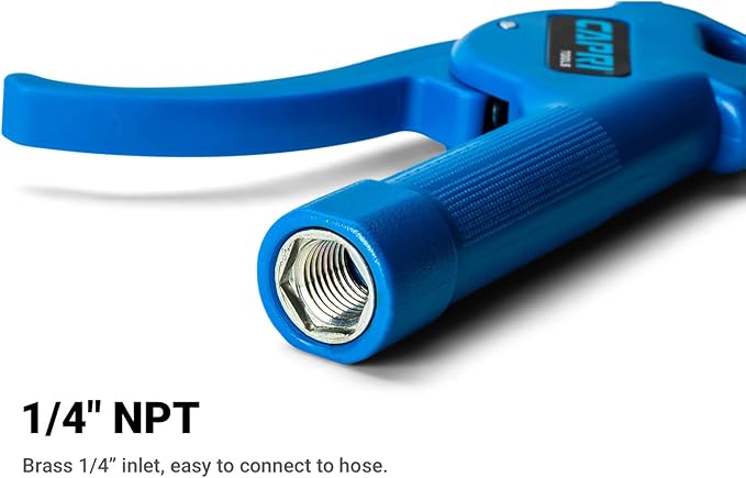 Capri Tools 12 in. Air Blow Gun with Rubber Tip