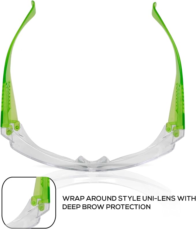 BISON LIFE Kids Safety Glasses, Bulk Kids Protective Glasses ANSI Z87.1 Safety Glasses for Kids, Science Safety Goggles Pack