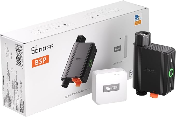 SONOFF Sprinkler Timer Zigbee 3.0 Smart Sprinkler Controller and Zigbee Bridge Pro Hub, ZigBee 3.0 Smart Gateway, SWV-NH and ZB Bridge-P