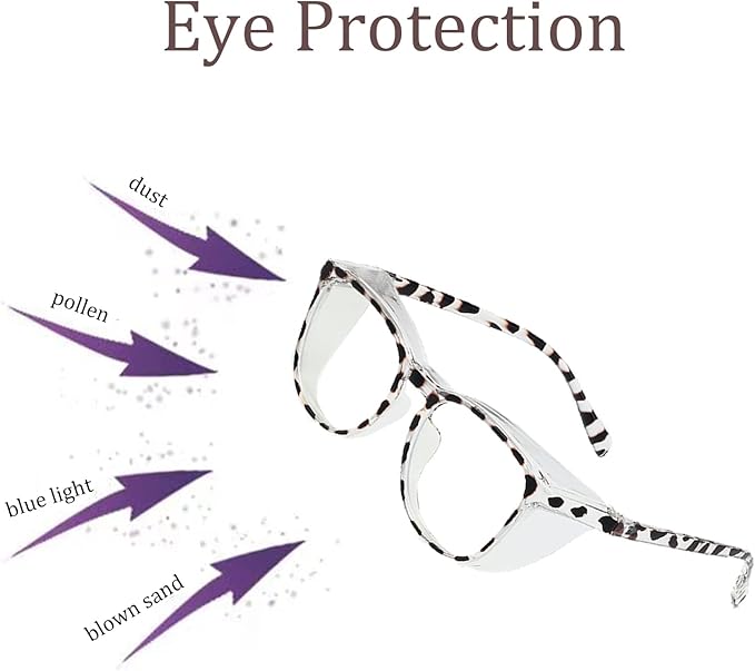 Safety Glasses for Men Women, Anti Fog Safety Goggles Comfortable Blue Light Blocking UV Protective Adult Nurse