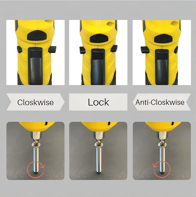 SainSmart Cordless Electric Screwdriver with Rechargeable 3.6v Lithium Battery and 1/4” Hex Chuck, Includes 45pcs Bits, 1 Extension Rod and 1 USB Cable