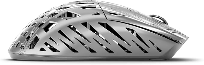PWNAGE Trinity Wireless Gaming Mouse 8kHz - 39 Grams Ultralight Esports Pro Gamer Flawless Professional Custom Xero PAW3950 Optical Sensor 36,000 DPI - 8000Hz -100% PTFE Skates Symm 2 -Platinum