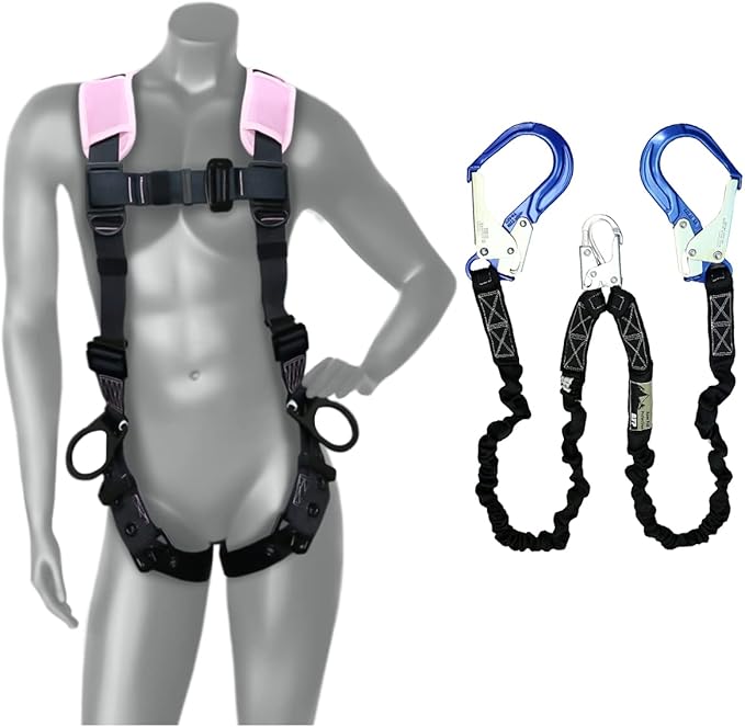 AFP Demon Fall Protection Comfortable Safety Harness (OSHA/ANSI PPE)