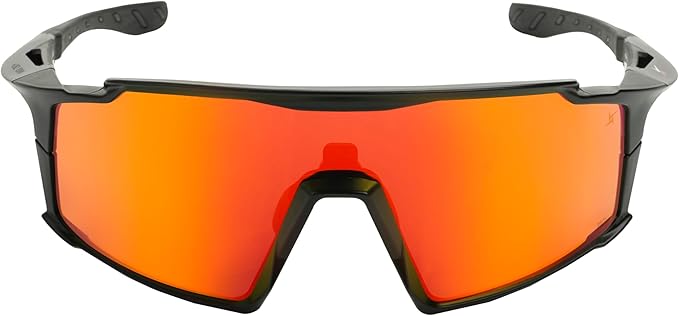 X Power ANSI Z87+ Safety Shield Sunglasses Impact Resistant Polycarbonate Lens & Frame (Made In Taiwan)