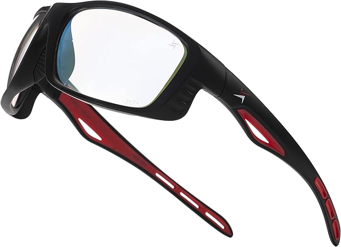 X Power Photochromic Lenses Safety ANSI Z87+ Impact Resistant Polycarbonate Lens & Frame