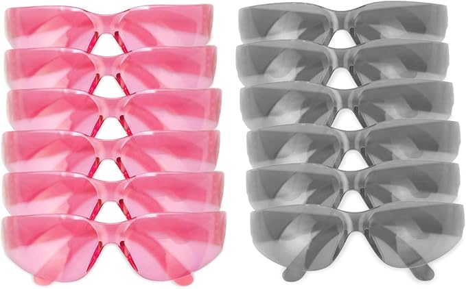 BISON LIFE Keystone Color Lens Safety Glasses | Anti Scratch | Impact Resistance | ANSI Z87.1 Standard | UV 400 Protection