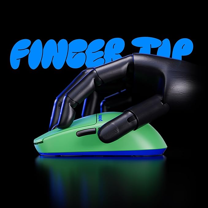 Pulsar Gaming Gears X2 Crazylight Wireless Gaming Mouse, Ultra Lightweight 1.23 oz (35g), Optical Switch, 32000 DPI, 750 IPS, XS-1 Sensor, 8k Compatible (Aqua Zest)