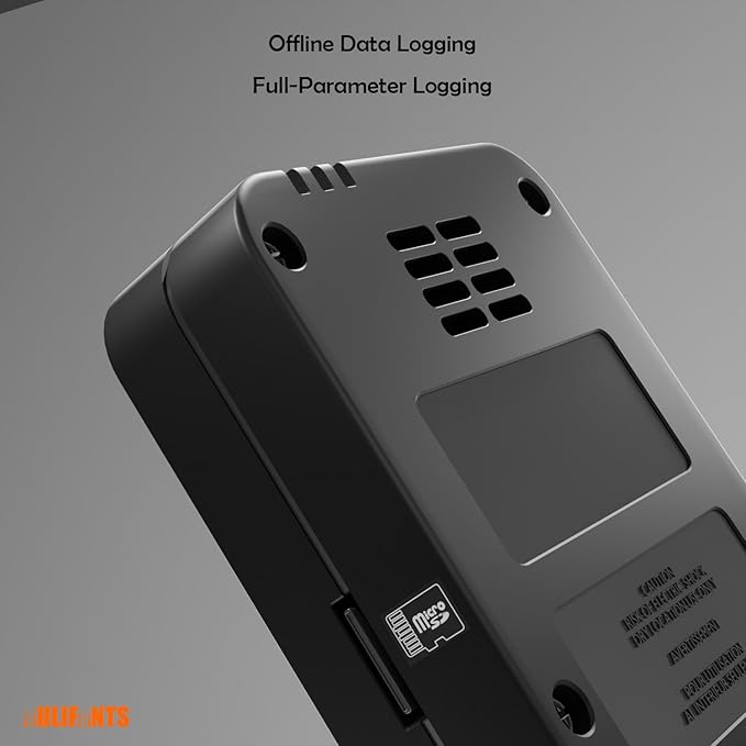 LP405 25A Heavy Duty Smart Plug Meter Sockets Industrial Energy Monitor Trip-Rate Billing, OVP/UVP/OLP Color Screen Magnetic Relay Offline Logging WiFi Tuya/Smart Life for AC/Heaters