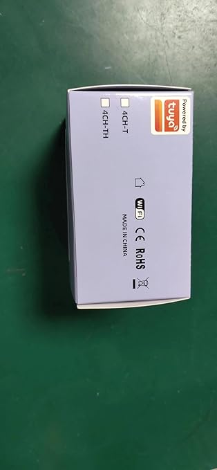 WiFi Wireless Smart Temperature and Humidity Relay Switch,Dry Contact App Remote,Compatible with Alexa Google Home